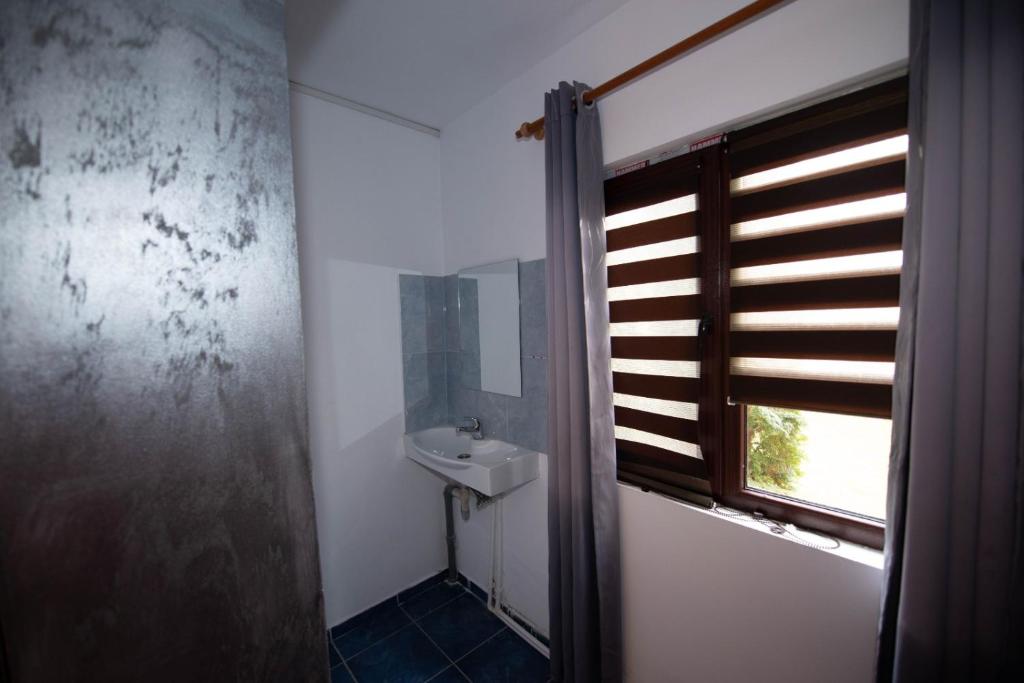 Koupelna v ubytování Vila Estera Therme Balotesti