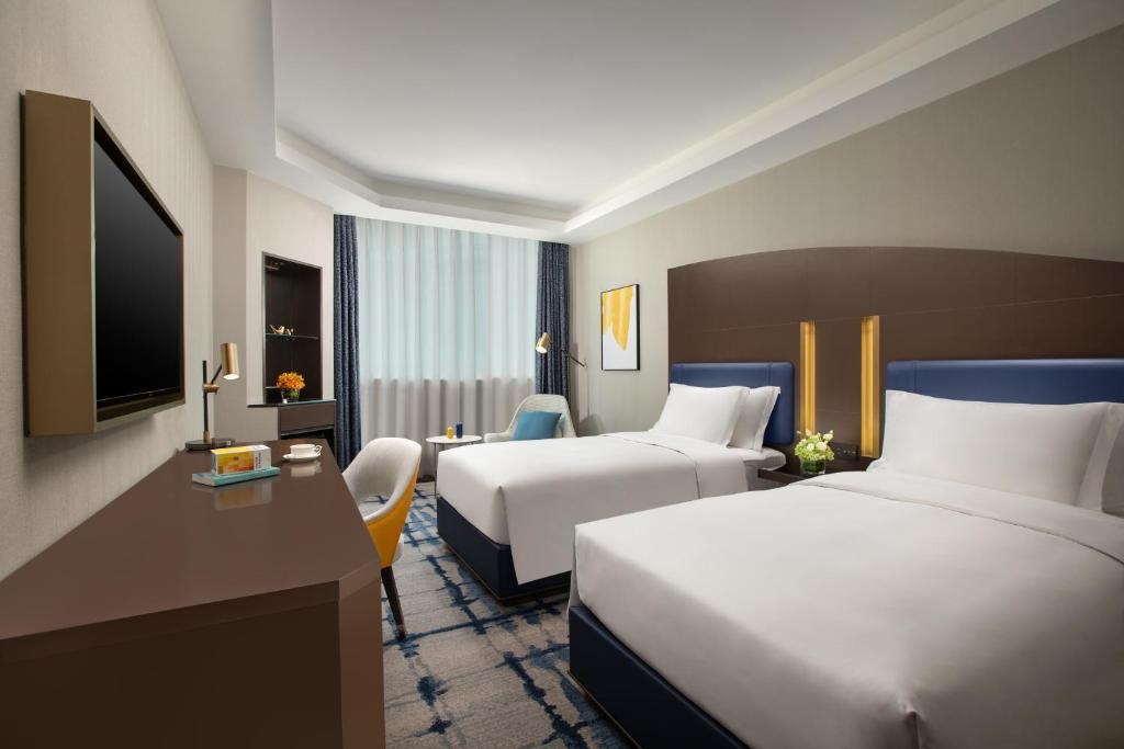 voco Wuhan Xinhua, an IHG Hotel - 标准的双室