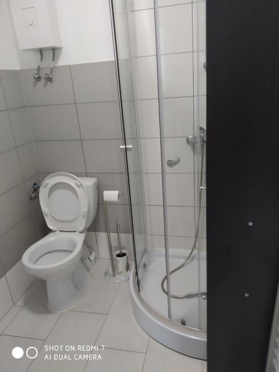 Kúpeľňa v ubytovaní Rozalia