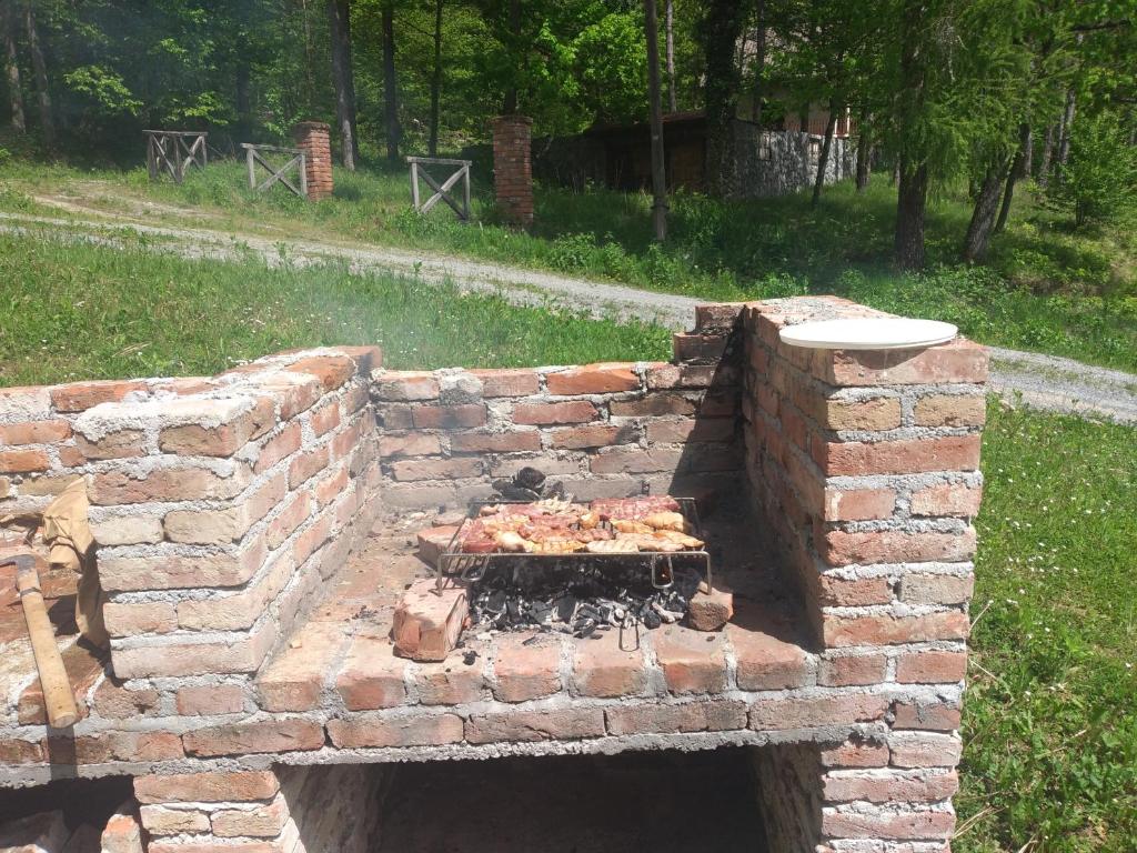 Gril dostupný pro hosty v prázdninového domu