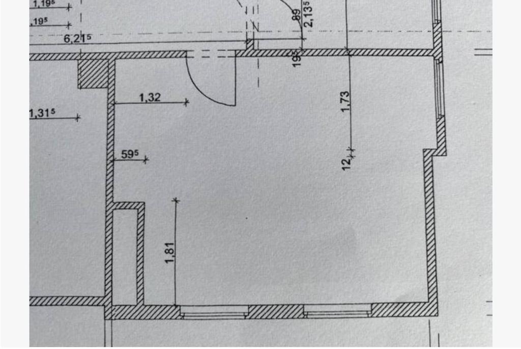 Půdorys ubytování Altbauwohnung Stuttgart Ost