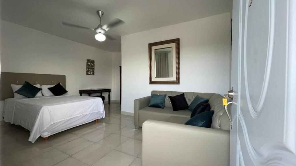 Postel nebo postele na pokoji v ubytování My Home Hotel Punta Cana