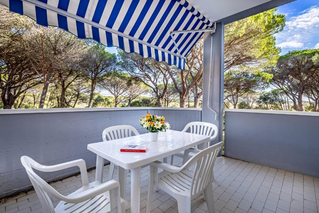 Balkón nebo terasa v ubytování Mareblù - Tuscany Green Aparthotel