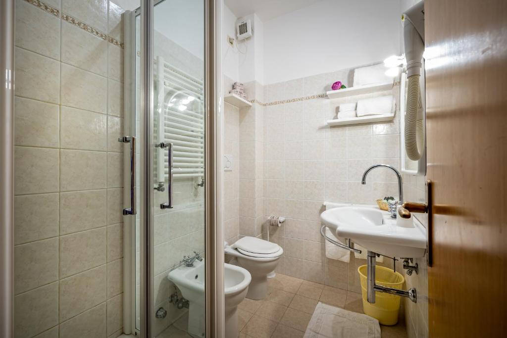 Koupelna v ubytování Mareblù - Tuscany Green Aparthotel