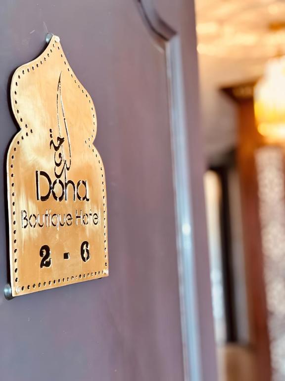 Certifikát, hodnocení, plakát nebo jiný dokument vystavený v ubytování Aparthotel & Hotel Doha
