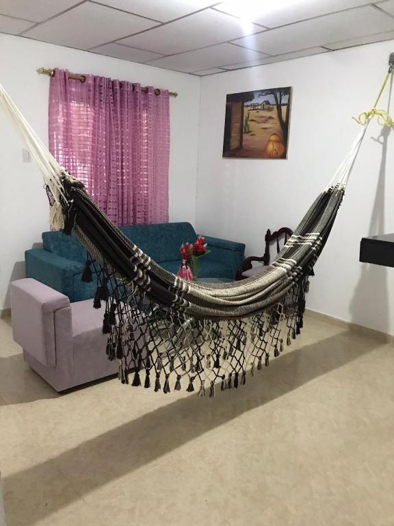 Posezení v ubytování Apartamento Cómodo