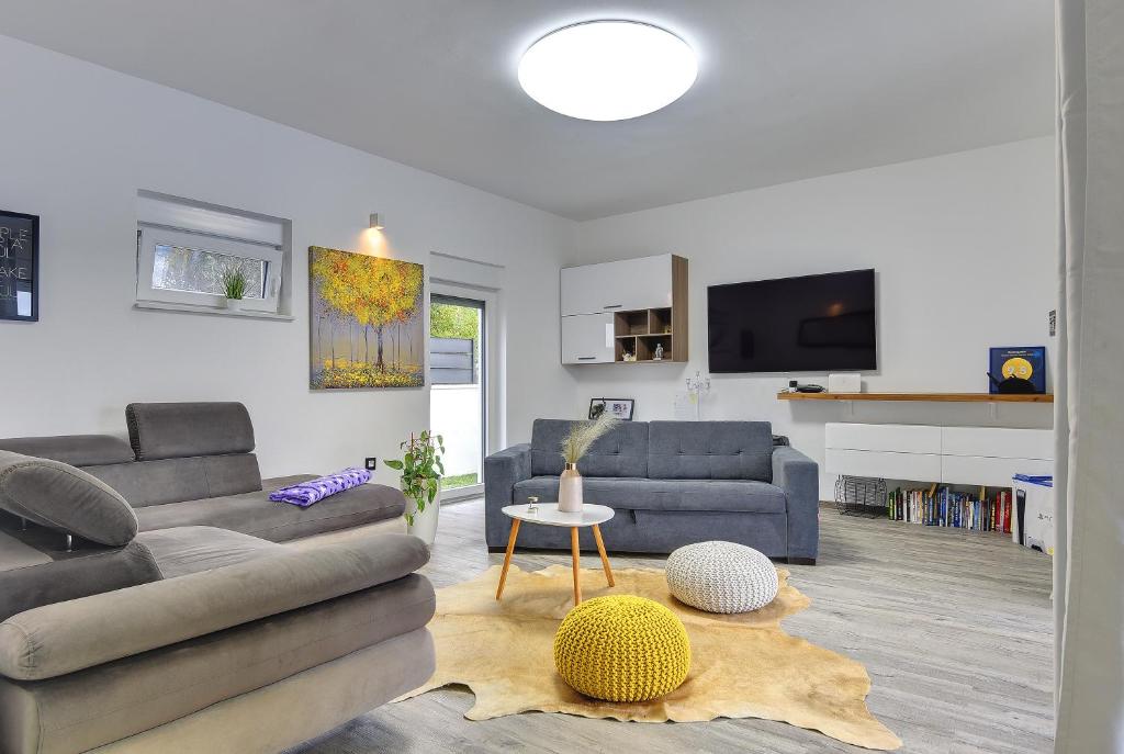 Posezení v ubytování Villa Sunce
