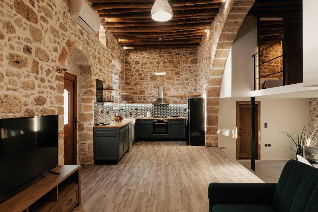Kuchnia lub aneks kuchenny w obiekcie La casa dell'arch