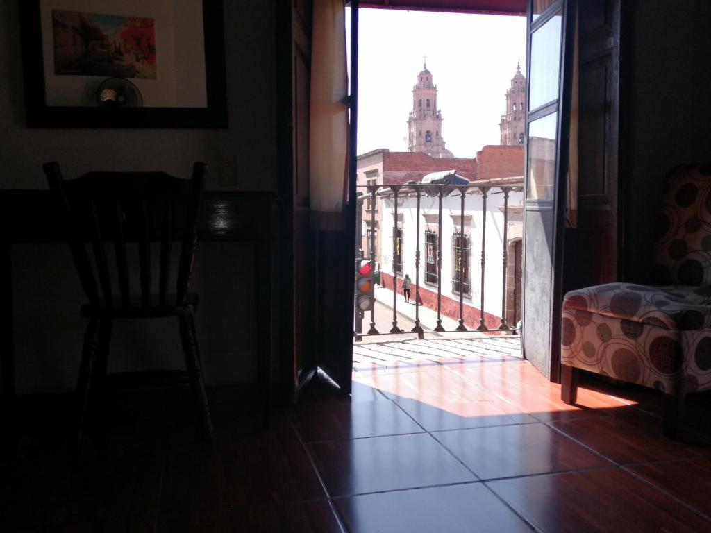 Posezení v ubytování Hotel Colonial
