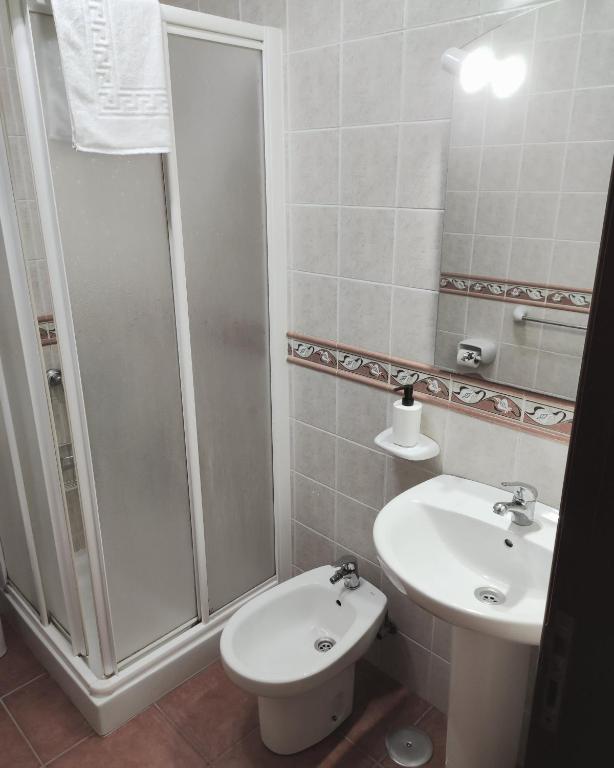 Koupelna v ubytování Apartamentos El Jablito