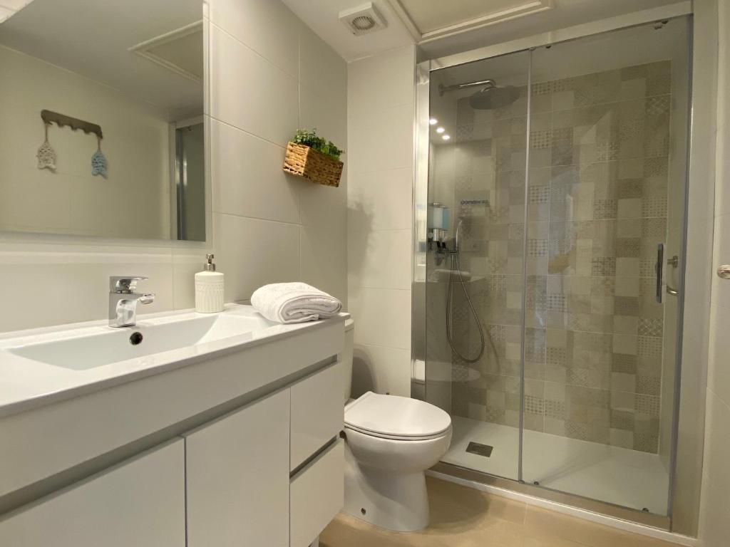 A bathroom at Casa 24