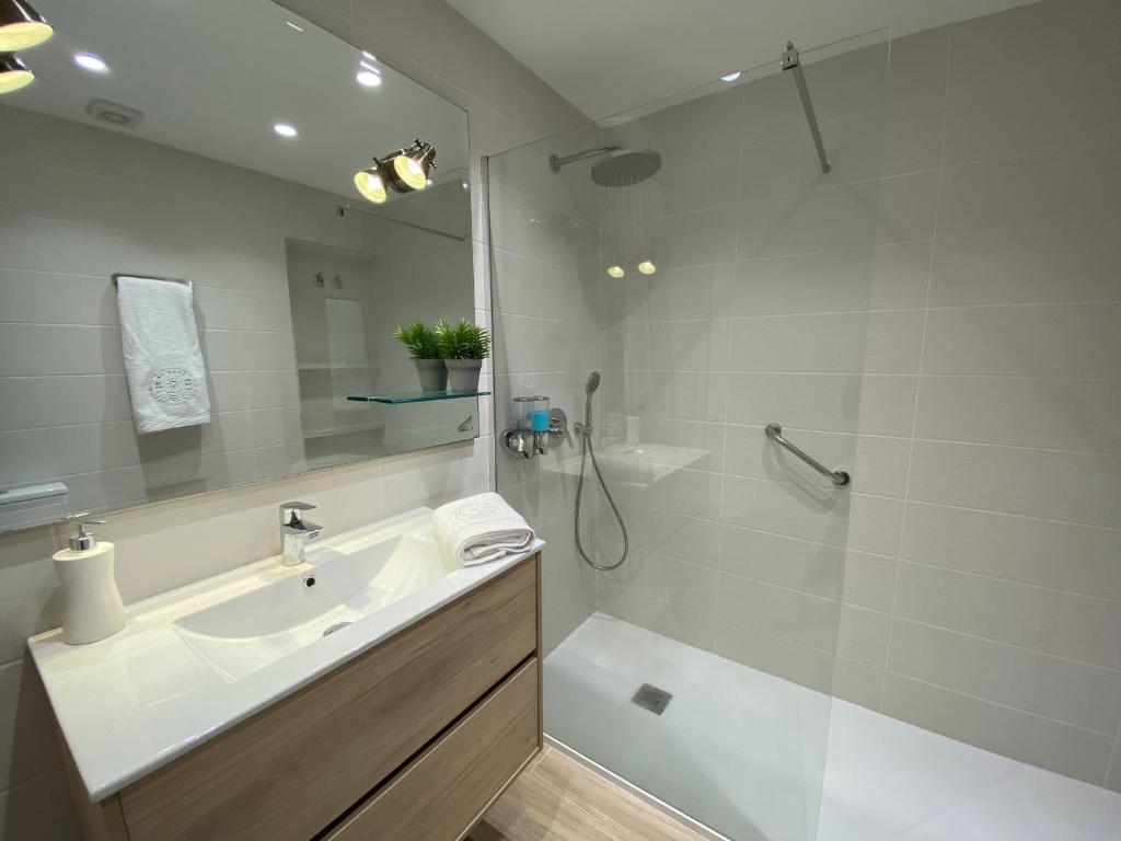 A bathroom at Casa 24