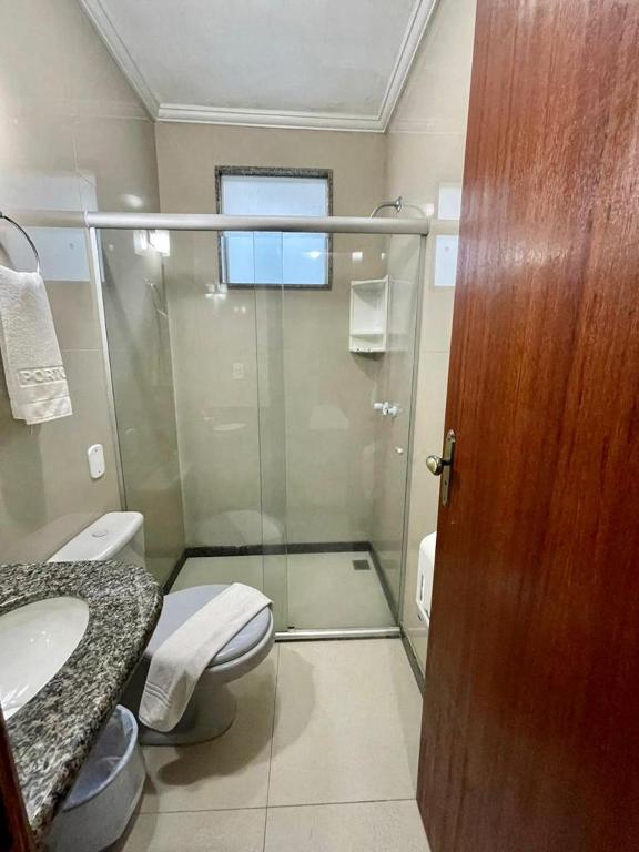 Koupelna v ubytování Porto Cálem Praia Hotel