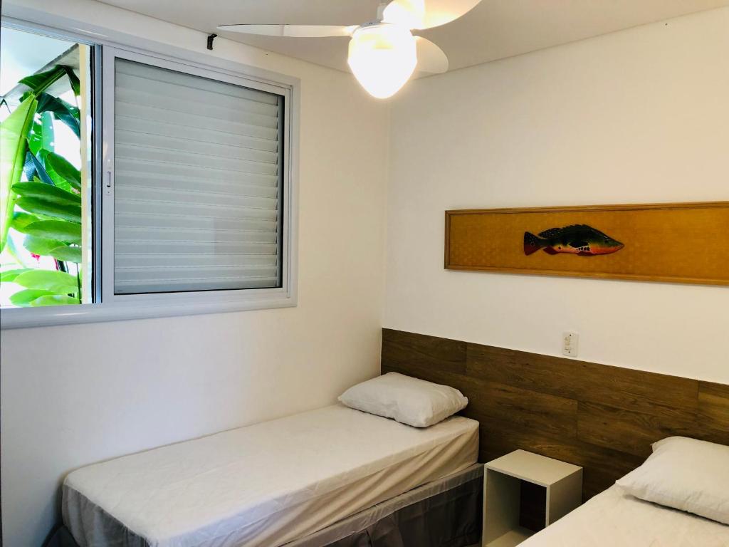 Cama ou camas em um quarto em Casa na Praia MARAVILHOSA de JUQUEHY