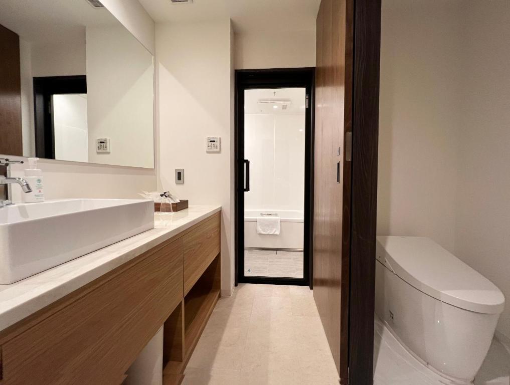 Koupelna v ubytování yoin hotel kyoto gion