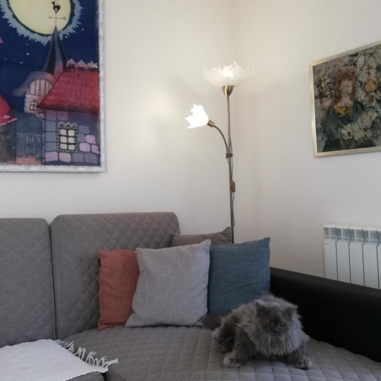 Posezení v ubytování Veronika Home Tbilisi