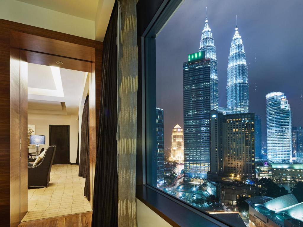 Nespecifikovaný výhled na destinaci Kuala Lumpur nebo výhled na město při pohledu z hotelu