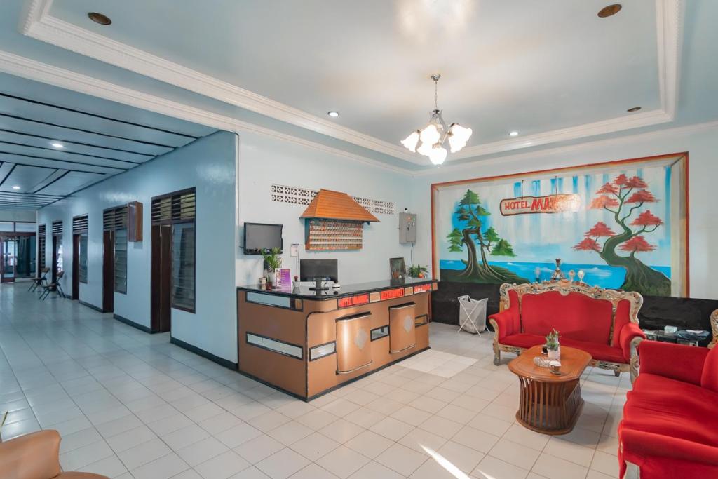 Vstupní hala nebo recepce v ubytování Hotel Markoni Pamanukan Mitra RedDoorz