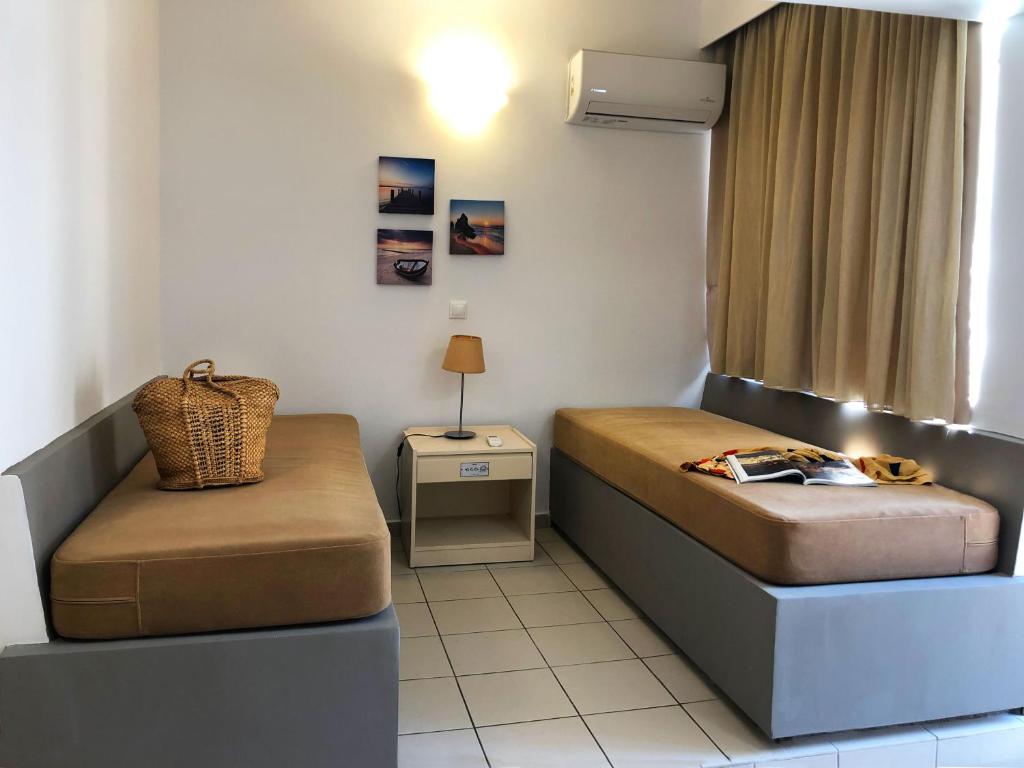 Posezení v ubytování Caravel Hotel Apartments