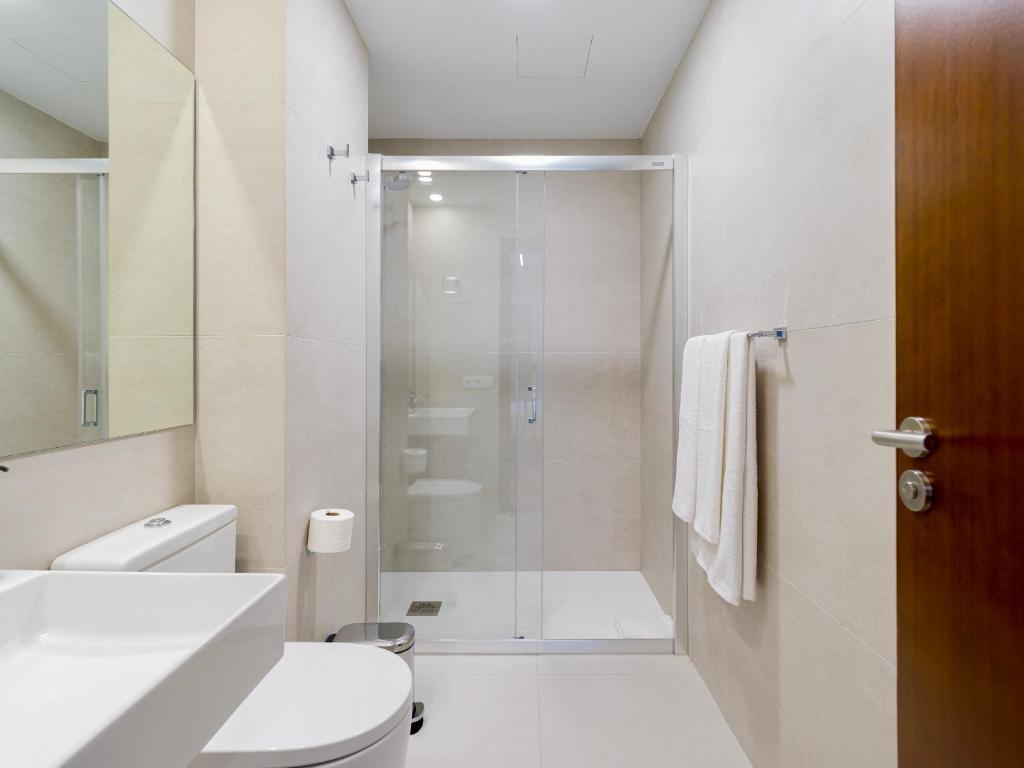 Koupelna v ubytování Hotel Emeté & Coworking by airnest