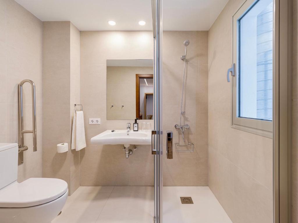 Koupelna v ubytování Hotel Emeté & Coworking by airnest