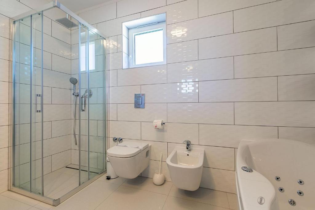 Łazienka w obiekcie Villa Štefanja