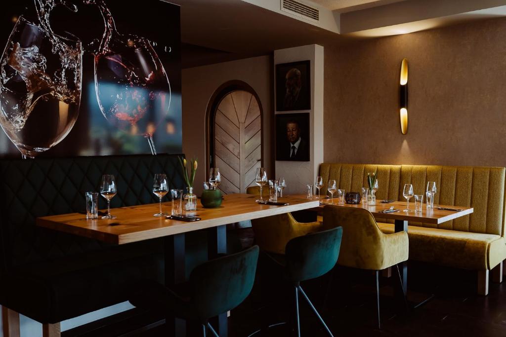 Nápoje v ubytování Weingut und Gästehaus Apel