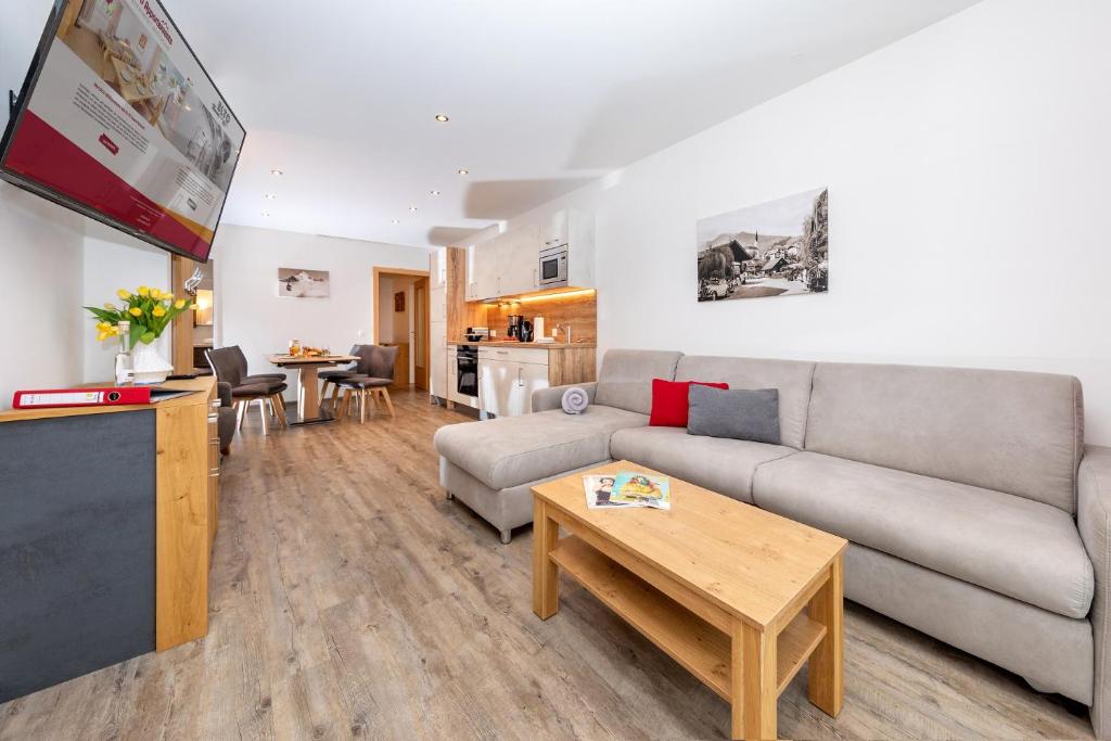 Χώρος καθιστικού στο Elto Appartements Chalet