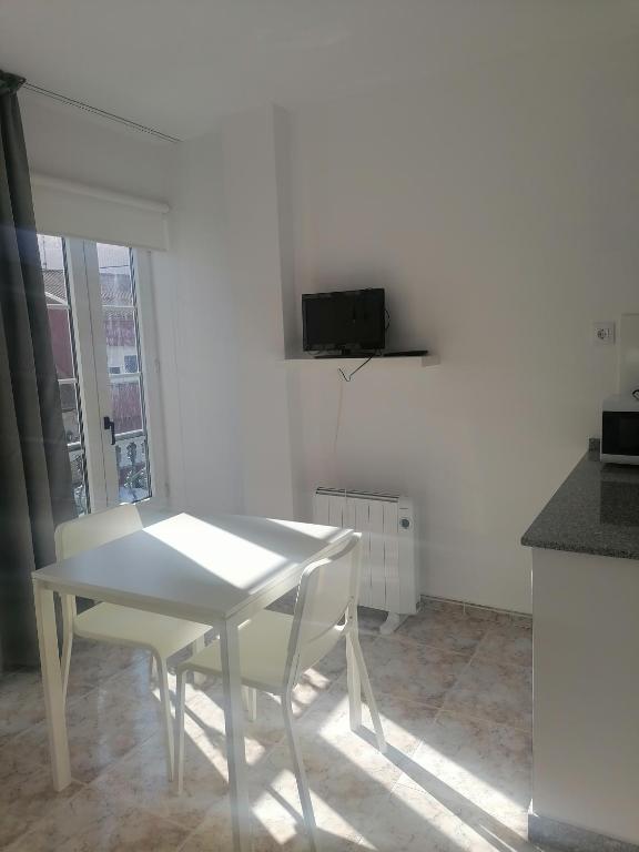Kuchyň nebo kuchyňský kout v ubytování Vivienda de uso turístico Alma da Costa da Morte