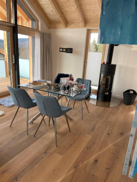 Posezení v ubytování Feriendorf Waidlerland