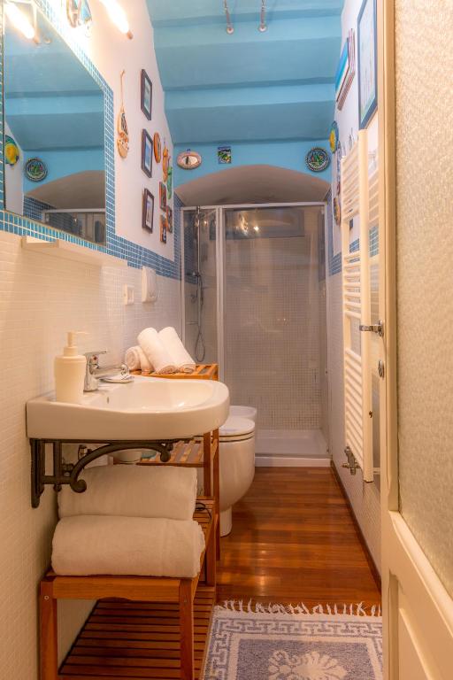 Posezení v ubytování B&B Villa I 2 Leoni