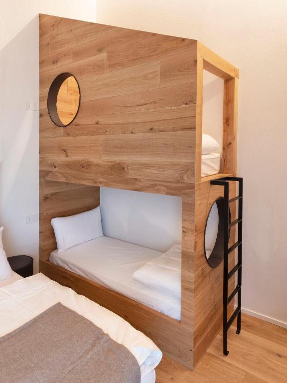 Postel nebo postele na pokoji v ubytování Hotel Zerbion