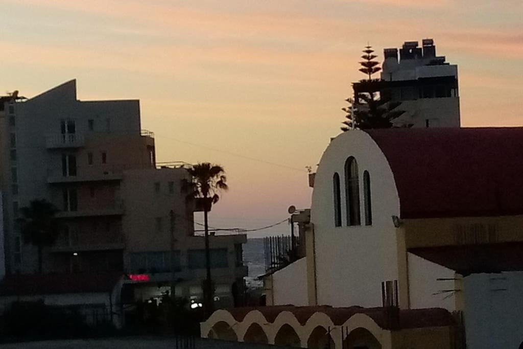 The sunrise or sunset as seen from Az apartmant or nearby