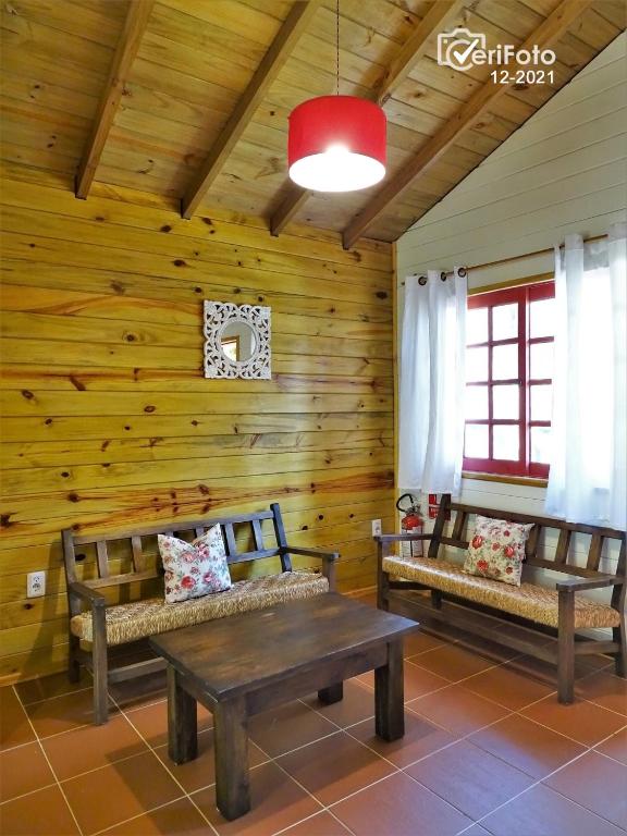Posezení v ubytování Villa Las Flores