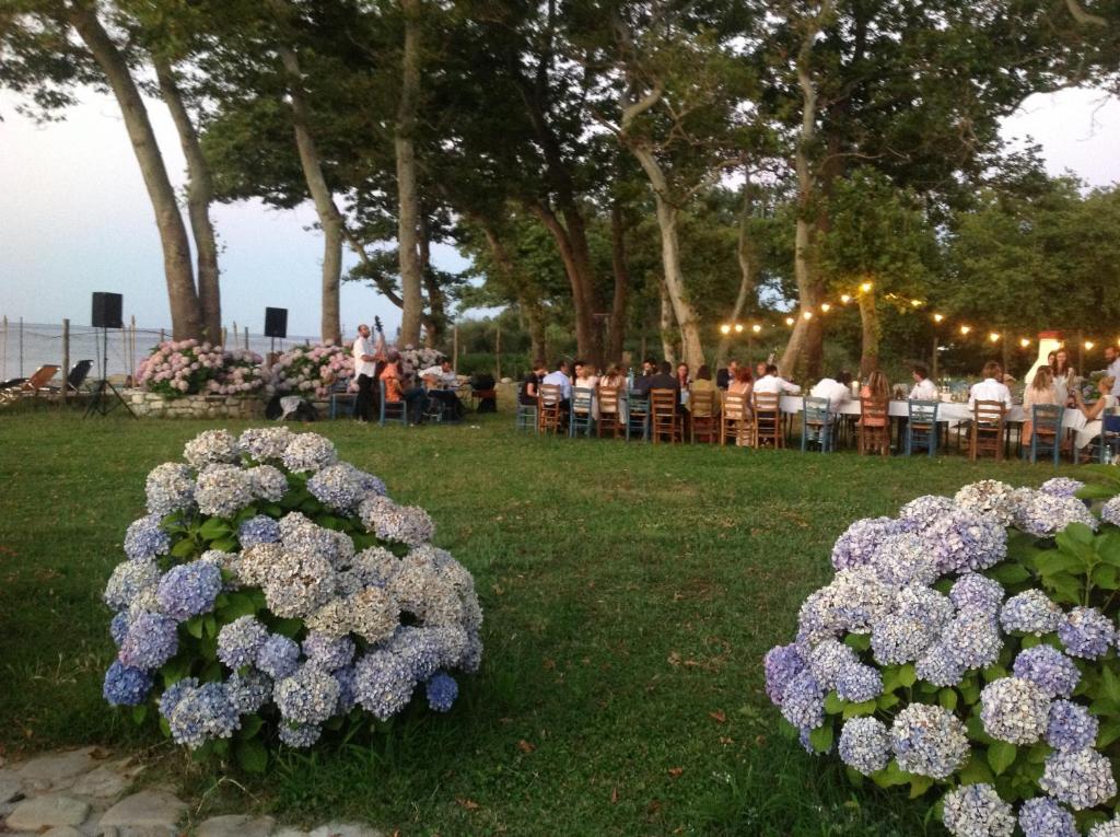 Zahrada ubytování Archondissa Beach Aparthotel