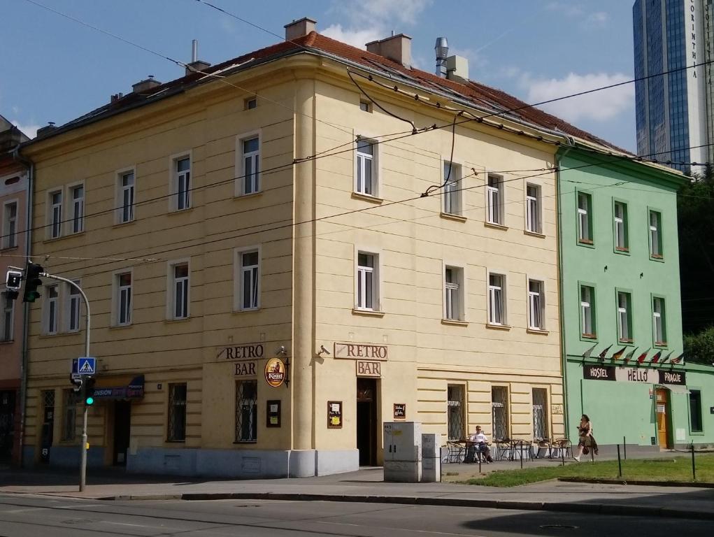 Budova, kde se penzion nachází