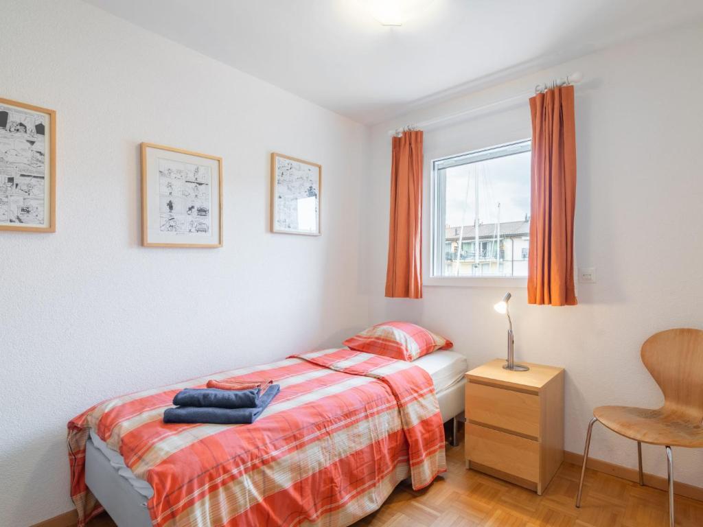 Postel nebo postele na pokoji v ubytování Apartment Vasco de Gama B8-R by Interhome