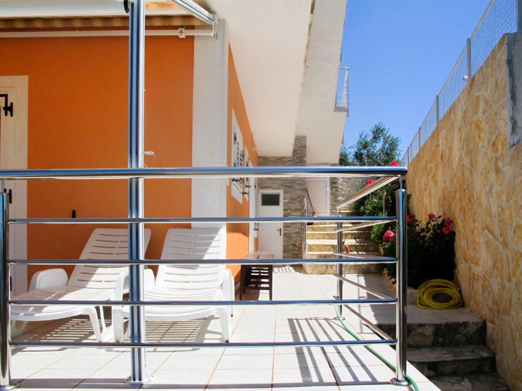 Balkón alebo terasa v ubytovaní Apartment Giljo-1 by Interhome