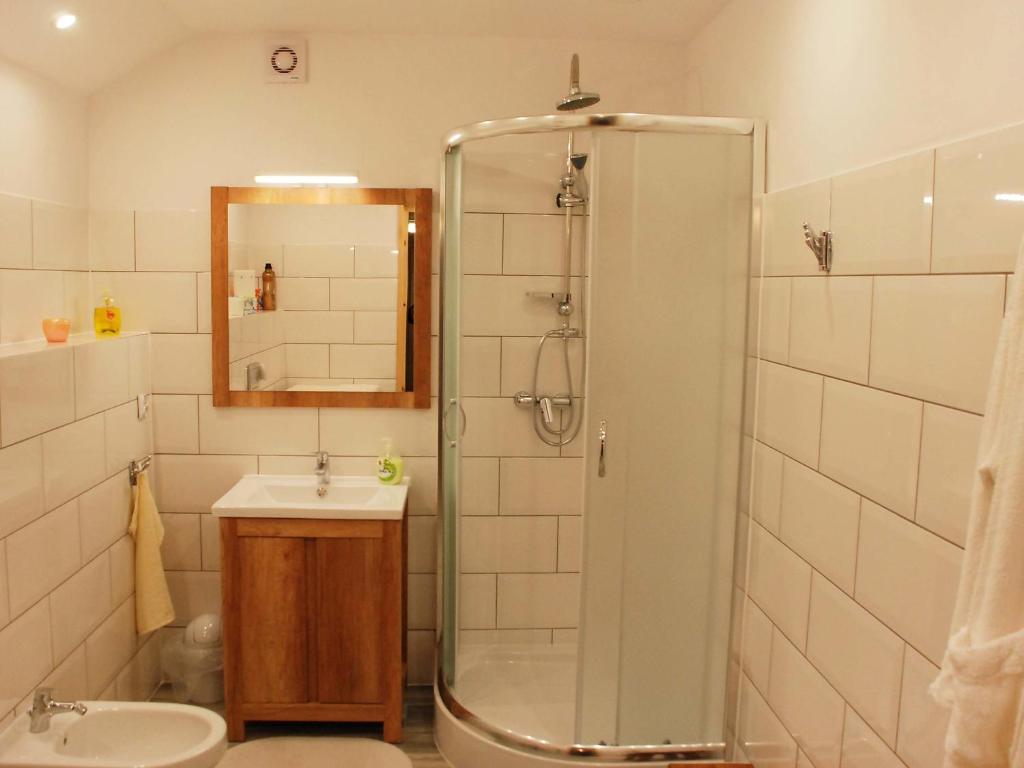 Kúpeľňa v ubytovaní Holiday Home Karpacz Kowary by Interhome