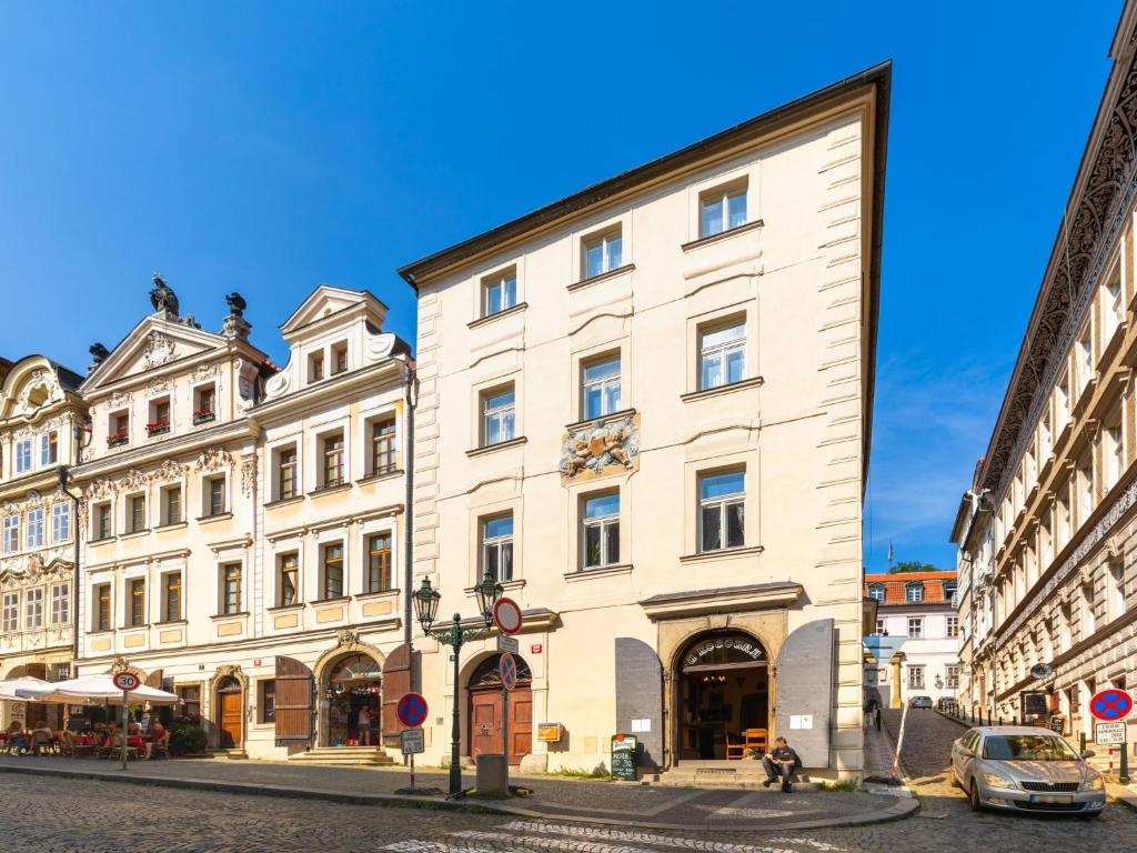 Budova, kde se apartmán nachází