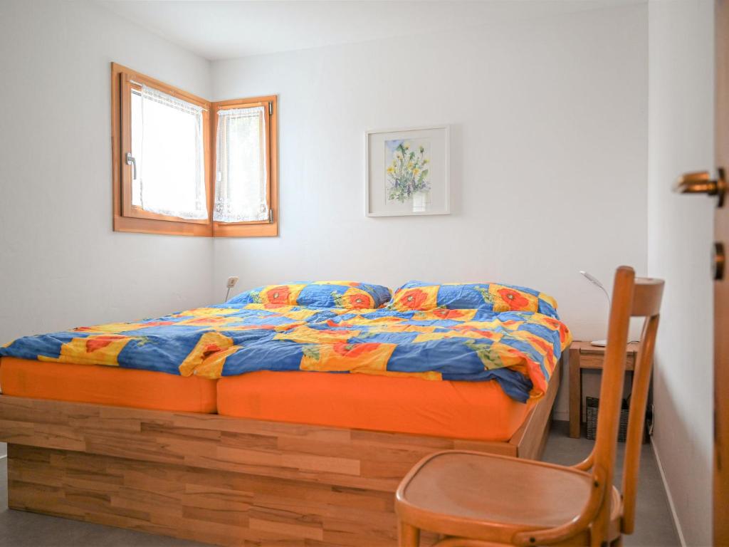 Postel nebo postele na pokoji v ubytování Apartment Girun Eder by Interhome
