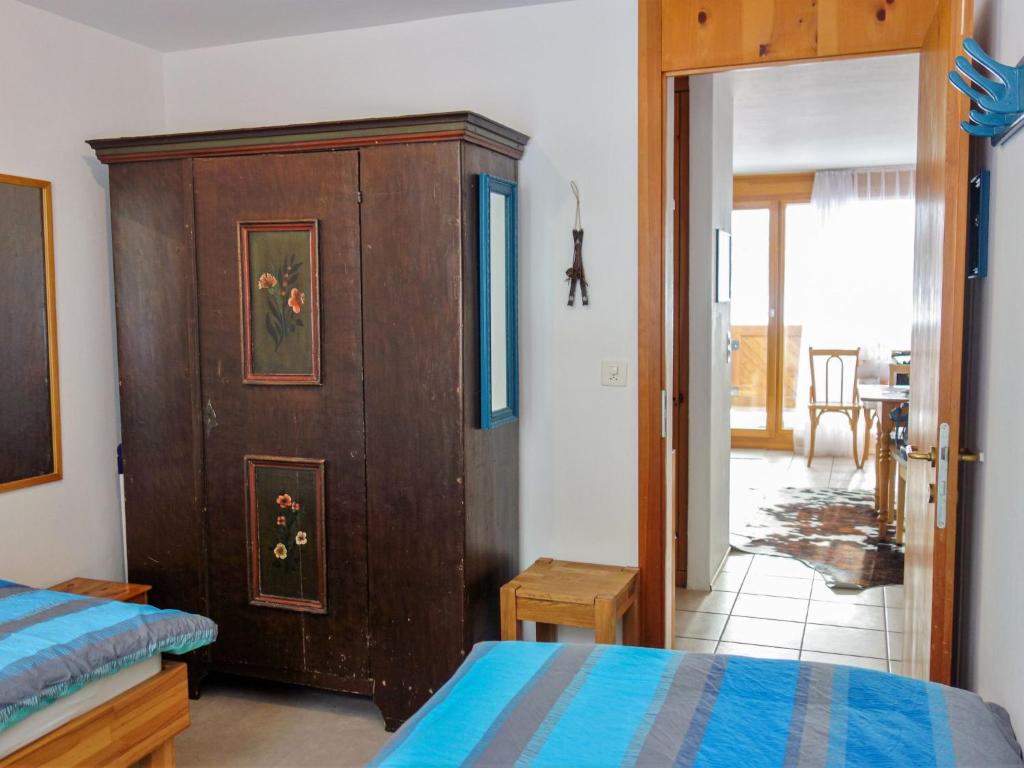 Postel nebo postele na pokoji v ubytování Apartment Girun Eder by Interhome