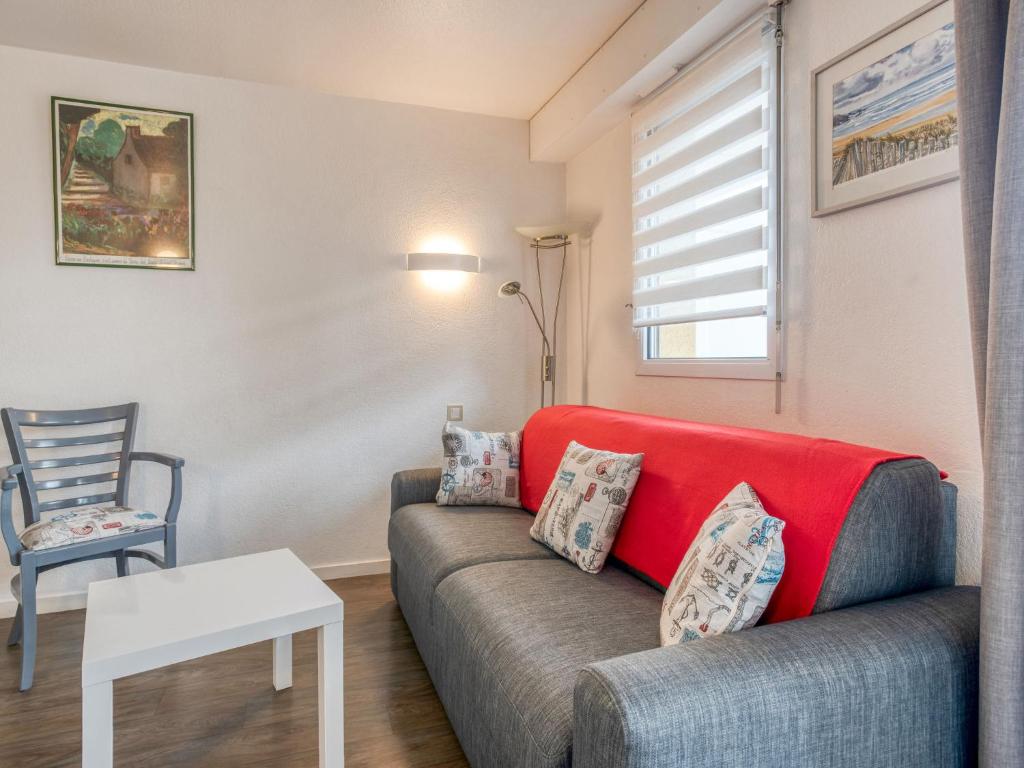 Posezení v ubytování Studio Ty Avel-1 by Interhome