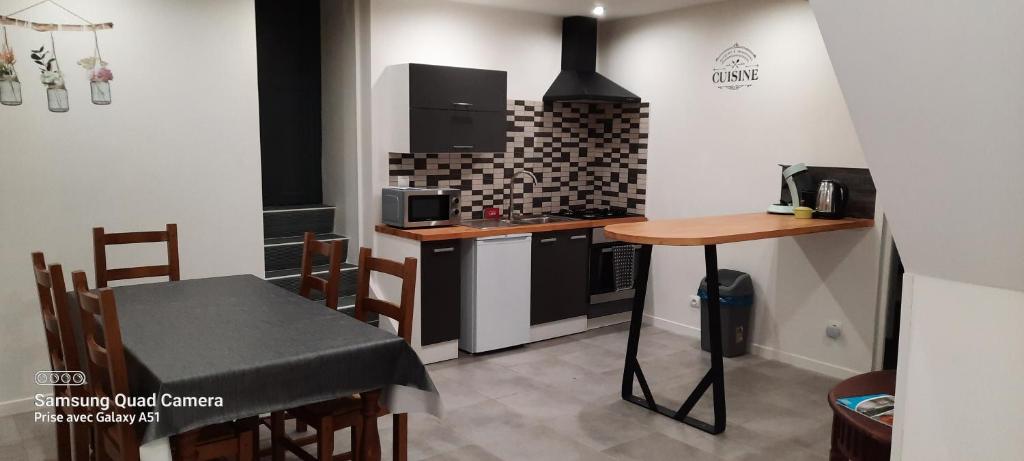Ett kök eller pentry på Nouveau à Cuisery appartement 70m2