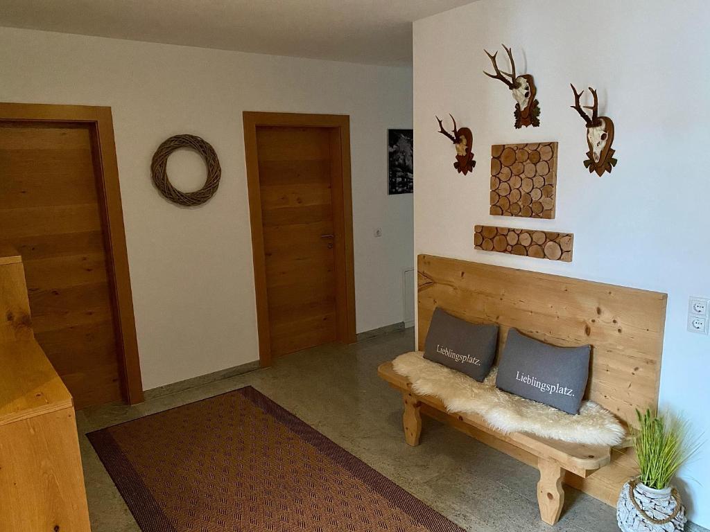 Posezení v ubytování Appartement Sonnenschein