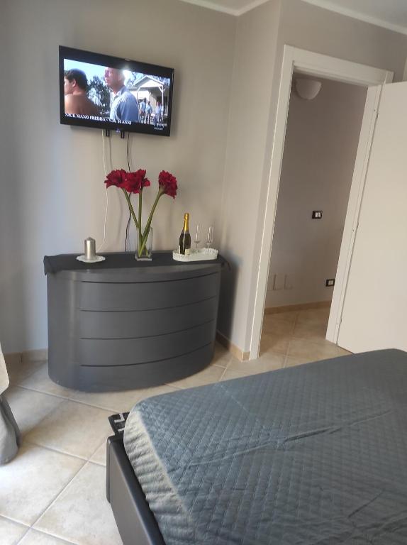 Posteľ alebo postele v izbe v ubytovaní Dreams House Paola-luxury suite near airport