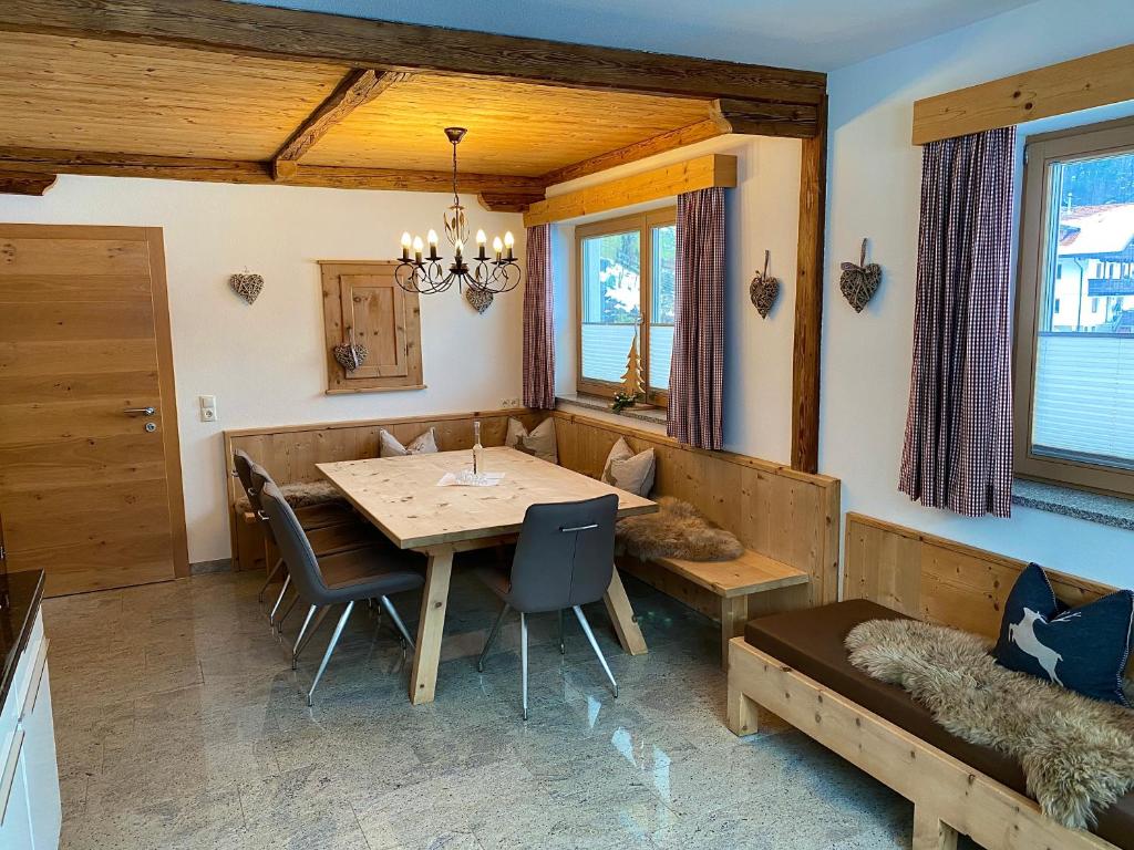 Posezení v ubytování Appartement Sonnenschein