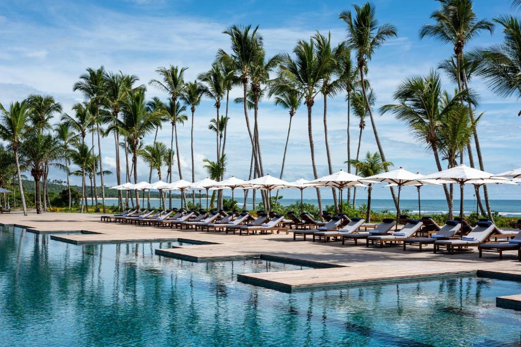Bazén v ubytování Hotel Fasano Trancoso nebo v jeho okolí