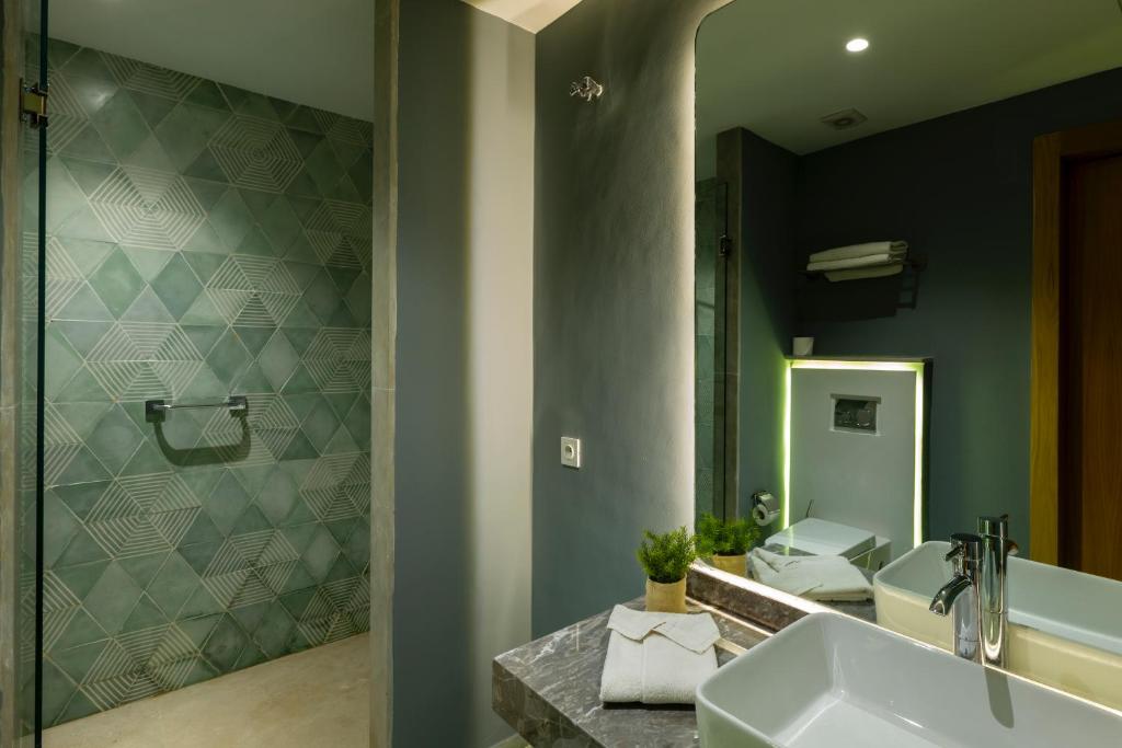 Koupelna v ubytování AppartHotel Atrani