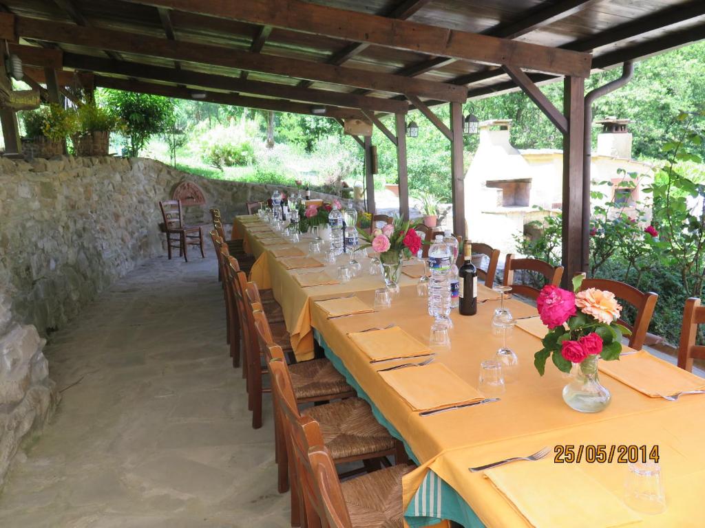 Restaurace v ubytování Gli Arancini